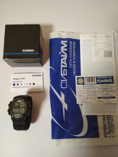 Лот: 13433482. Фото: 1. Часы наручные casio ae1400wh-1a. Оригинальные наручные часы