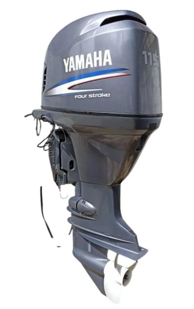 Лот: 25209291. Фото: 1. 4х-тактный лодочный мотор YAMAHA... Лодочные моторы