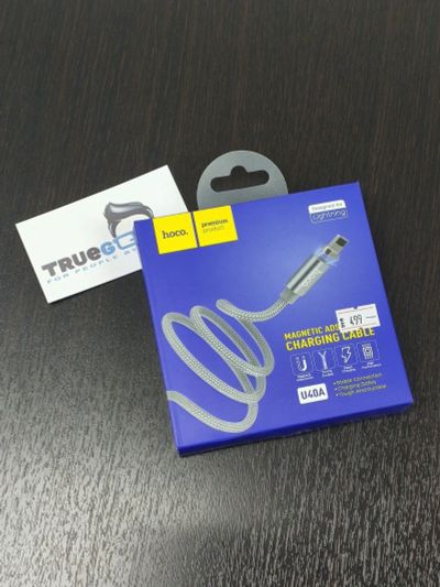 Лот: 15685865. Фото: 1. Кабель магнитный HOCO U40a Magnetic... Дата-кабели, переходники