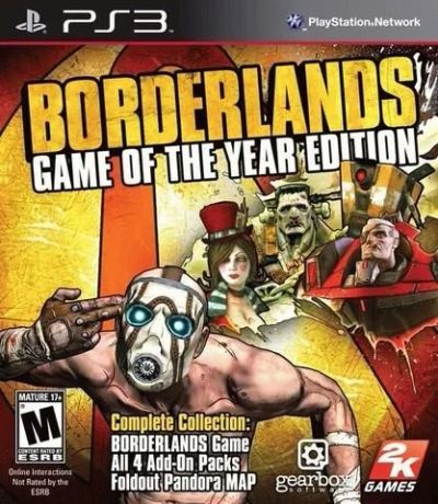 Лот: 13345904. Фото: 1. Borderlands Game Of The Year Edition... Игры для консолей