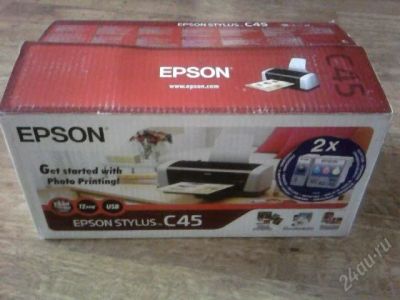Лот: 847285. Фото: 1. Принтер Epson С45. Струйные принтеры