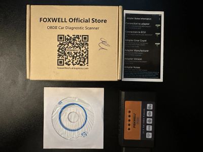 Лот: 25106120. Фото: 1. Универсальный сканер OBD-II Foxwell... Диагностическое оборудование, измерительный инструмент