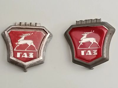 Лот: 25050143. Фото: 1. Знак заводской решетки ГАЗ. Кузов