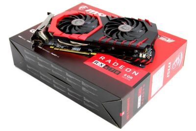 Лот: 9657502. Фото: 1. Видеокарта RX 470 8Gb MSI 256bit... Видеокарты
