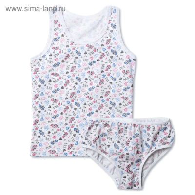 Лот: 13523382. Фото: 1. Комплект (майка+трусы) для девочки... Домашняя одежда