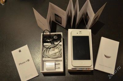 Лот: 2773754. Фото: 1. Apple Iphone 4S 16gb белый. Смартфоны