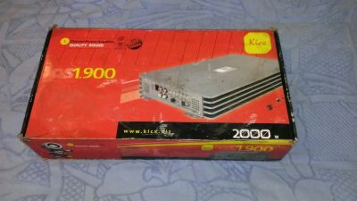 Лот: 3646952. Фото: 1. Усилитель Kicx QS-1.900 2000ватт. Усилители