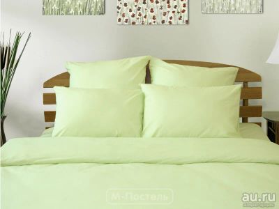 Лот: 9678476. Фото: 1. Постельное белье 2х сп, однотонный... Постельное бельё