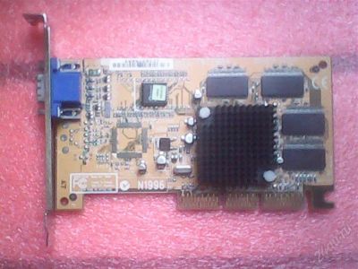 Лот: 2035415. Фото: 1. Видеокарта MSI MS-8808 AGP. Видеокарты