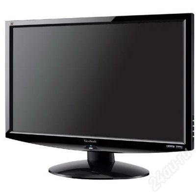 Лот: 287617. Фото: 1. Новенький 24" ViewSonic VX2433wm... ЖК-мониторы