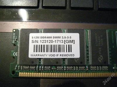 Лот: 2134454. Фото: 1. Transcend 512Mb DDR400 DIMM 2... Оперативная память