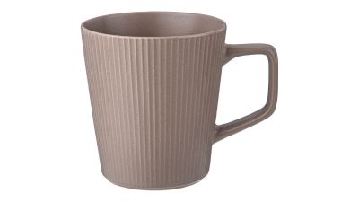 Лот: 24961777. Фото: 1. Кружка Trendy 0,4 л, цвет коричневый. Кружки, стаканы, бокалы