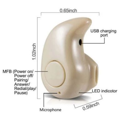 Лот: 9907441. Фото: 1. Bluetooth наушник / блютуз / блютус... Красноярск