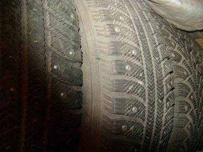 Лот: 3822055. Фото: 1. 4 шипованных шины 15/195/65 Nordman... Шины