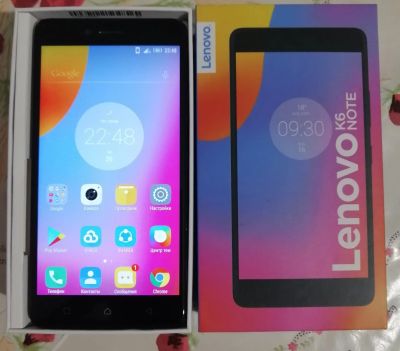 Лот: 15571365. Фото: 1. Lenovo K6 Note. Смартфоны
