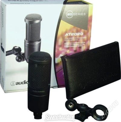 Лот: 1746609. Фото: 1. AUDIO-TECHNICA AT2020 студийный... Студийные микрофоны, радиомикрофоны и радиосистемы