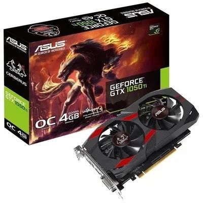 Лот: 18142391. Фото: 1. Видеокарта 4Gb GTX1050Ti Asus... Видеокарты