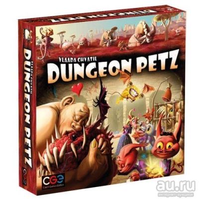 Лот: 9184310. Фото: 1. Настольная игра Dungeon Petz. Настольные игры, карты