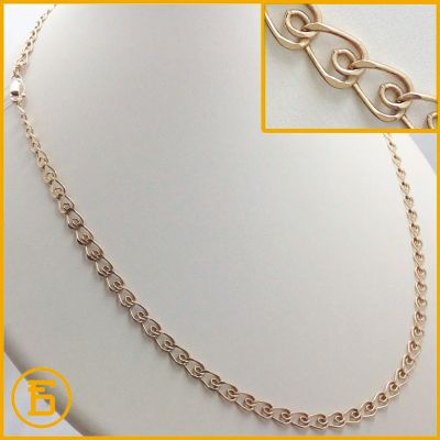 Лот: 9178605. Фото: 1. Золотая цепь 585 пробы. Вес 5... Цепочки
