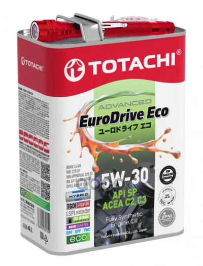 Лот: 21878216. Фото: 1. Totachi Eurodrive Eco Fully Synthetic... Другое (автозапчасти)