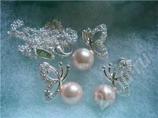 Лот: 317886. Фото: 1. Нежный набор Tiffany. Новый. В... Серьги, каффы