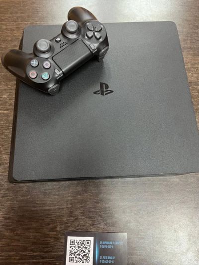 Лот: 19038791. Фото: 1. Приставка Sony Playstation 4 Slim... Консоли