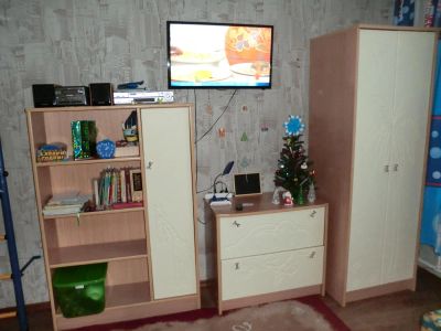 Лот: 8834110. Фото: 1. Шкаф+стеллаж+комод, б\у. Шкафы, стеллажи, комоды