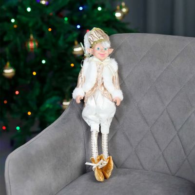 Лот: 24934005. Фото: 1. Непоседливый эльф Miland 60см. Гирлянды, шарики, новогодние аксессуары