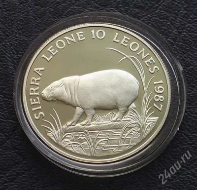 Лот: 1892955. Фото: 1. 10 леонес 1987г. Сьерра Леоне... Африка