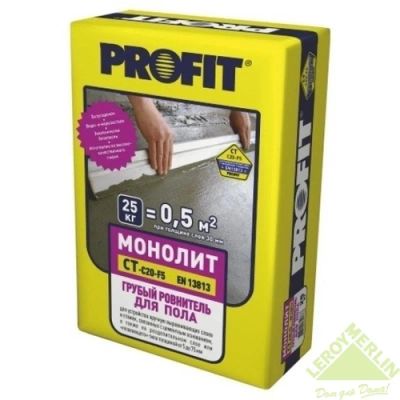 Лот: 6098691. Фото: 1. Грубый равнитель (Profit). Смеси, шпатлевки, цемент