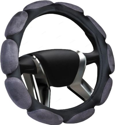 Лот: 10160563. Фото: 1. Оплетка на руль "L" d 39-41 см... Чехлы, коврики, оплетки руля