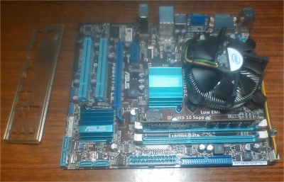 Лот: 7237460. Фото: 1. Сборка Asus P5G41T-M Le + Pentium... Компьютеры в сборе