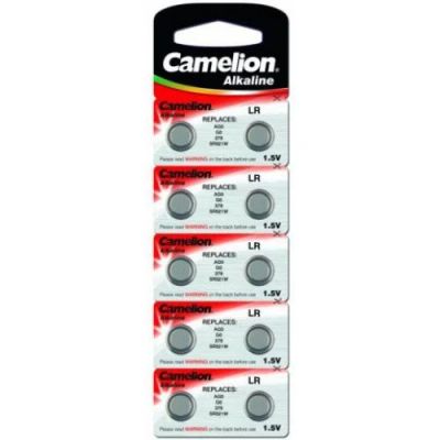 Лот: 15011631. Фото: 1. Батарейка Camelion G-0 LR521 BL-10... Батарейки, аккумуляторы, элементы питания