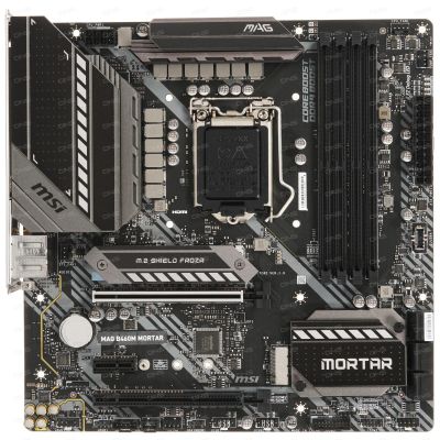 Лот: 17641611. Фото: 1. Материнская плата MSI MAG B460M... Материнские платы