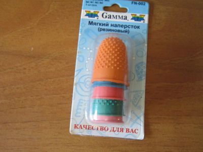 Лот: 17435070. Фото: 1. набо мягких резиновых наперстков... Швейный и вязальный инструмент