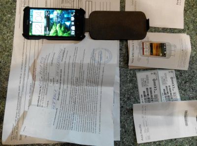 Лот: 4843547. Фото: 1. HTC Desire V состояние отличное... Смартфоны