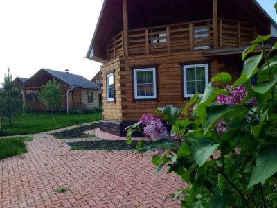 Лот: 7629178. Фото: 1. Коттедж посуточно село Плоское... Дома, коттеджи