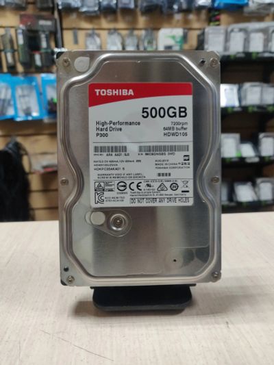 Лот: 24278215. Фото: 1. HDD 500Gb/Toshiba P300/SATA3/3... Жёсткие диски (HDD)