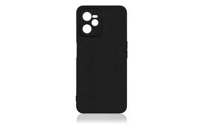 Лот: 20269122. Фото: 1. Чехол Realme C35 Силикон Черный... Чехлы, бамперы