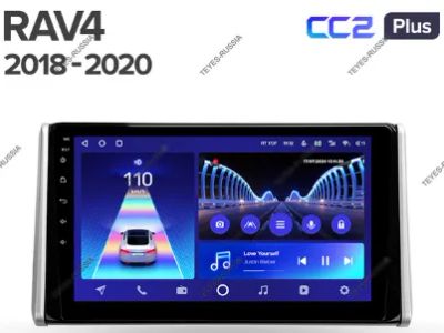 Лот: 20831406. Фото: 1. Магнитола Teyes CC2 Plus Toyota... Автомагнитолы