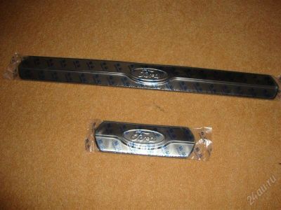 Лот: 1438269. Фото: 1. Накладки на пороги для Ford Mondeo. Другое (оснащение, оборудование, аксессуары)