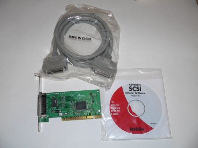 Лот: 18606112. Фото: 1. Контроллер PCI AdvanSys SCSI Initio... Платы расширения, контроллеры, доп. порты