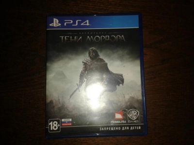 Лот: 5115024. Фото: 1. продам диск PS4 тени мордора. Игры для консолей
