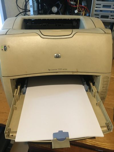 Лот: 19183344. Фото: 1. Принтер лазерный HP Laserjet 1200. Лазерные принтеры
