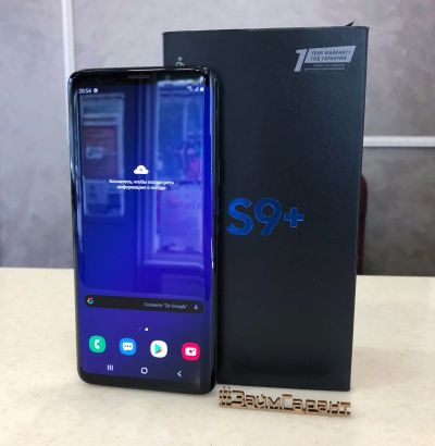 Лот: 16064237. Фото: 1. Смартфон Samsung Galaxy S9+ 64... Смартфоны