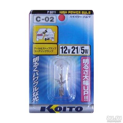 Лот: 12497145. Фото: 1. Koito 12V 21/5W (P8811). Оптика и освещение