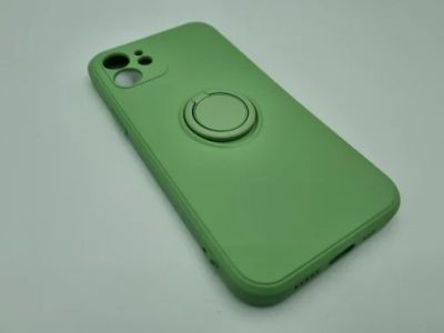 Лот: 18253042. Фото: 1. Чехол накладка iPhone 12 зеленый... Чехлы, бамперы