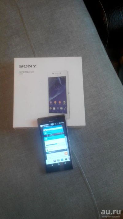 Лот: 9686794. Фото: 1. Смартфон Sony xperia M2 (Aqua). Смартфоны