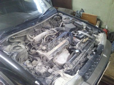 Лот: 2997928. Фото: 1. Двигатель 4a-FHE Toyota Sprinter... Двигатель и элементы двигателя