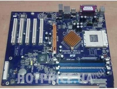 Лот: 2849165. Фото: 1. материнская плата Elitegroup N2U400-A... Материнские платы